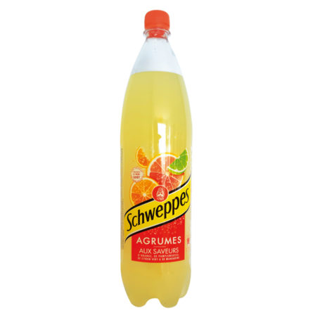 Schweppes tonic and citrus